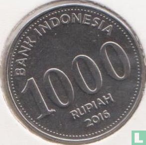 Indonésie 1000 rupiah 2016 - Image 1