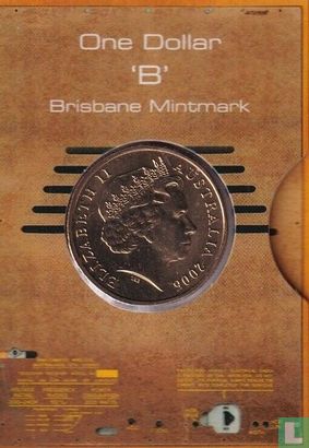Australie 1 dollar 2006 (folder - B) "50 years of Australian television" - Image 1