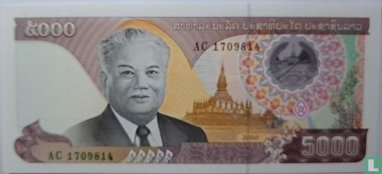 Laos 5 000 kips - Image 1