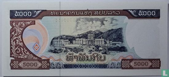 Laos 5.000 Kip - Afbeelding 2