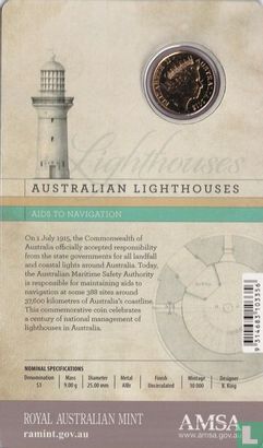 Australien 1 Dollar 2015 (Folder) "Australian lighthouse aids to navigation" - Bild 2