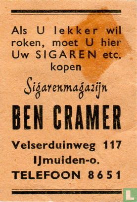 Sigarenmagazijn Ben Cramer
