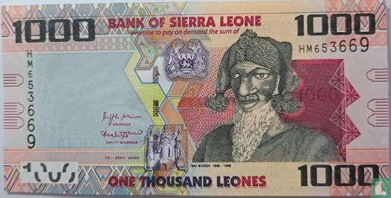 Sierra Leone 1 000 leones - Image 1