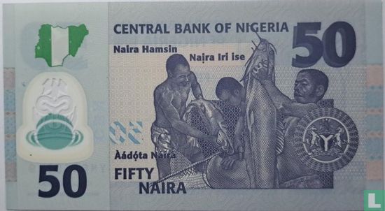 Nigeria 50 Naira  - Afbeelding 2
