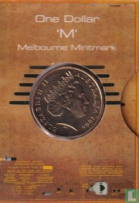 Australie 1 dollar 2006 (folder - M) "50 years of Australian television" - Image 1