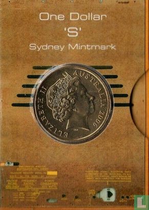 Australie 1 dollar 2006 (folder - S) "50 years of Australian television" - Image 1