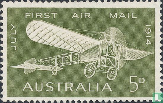 Australia's first airmail 50 years
