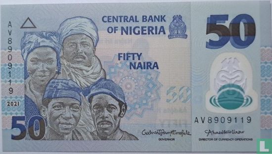 Nigeria 50 Naira  - Afbeelding 1
