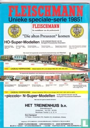 Fleischmann Catalogus 85/86 - Image 2