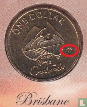Australien 1 Dollar 2002 (Folder - B) "Year of the Outback" - Bild 3