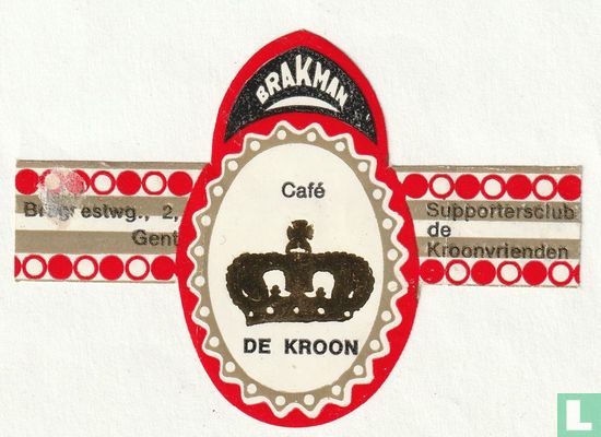 Brakman Café De Kroon - Brugseweg 2, Gent - Supportersclub de Kroonvrienden - Afbeelding 1