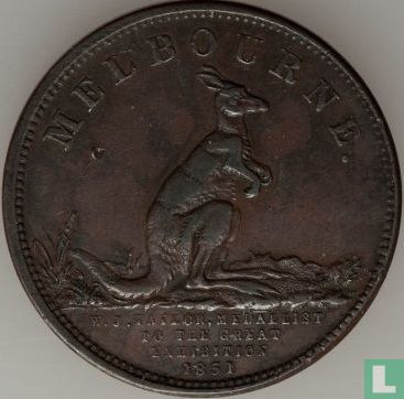 Australia ½ penny 1851 - Image 1