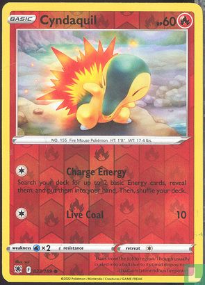 Cyndaquil [Reverse Holo] - Image 1