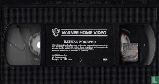 Batman Forever VHS 3 (1996) - VHS video tape - LastDodo