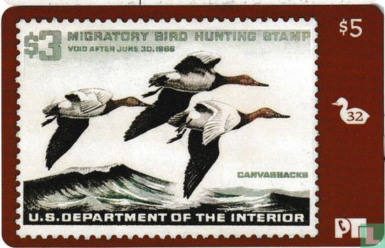 Migratory Bird Hunting Stamp 1966 - Bild 1