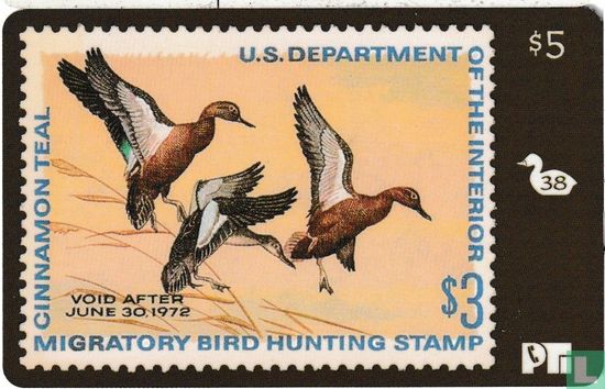 Migratory Bird Hunting Stamp 1972 - Afbeelding 1