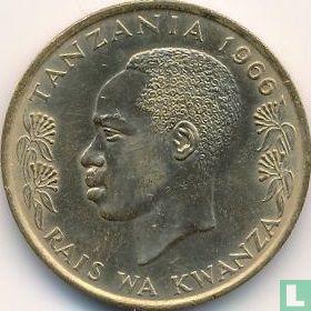 Tansania 20 Senti 1966 - Bild 1