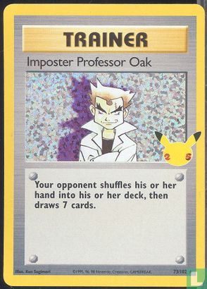 Imposter Professor Oak [Holo] - Image 1