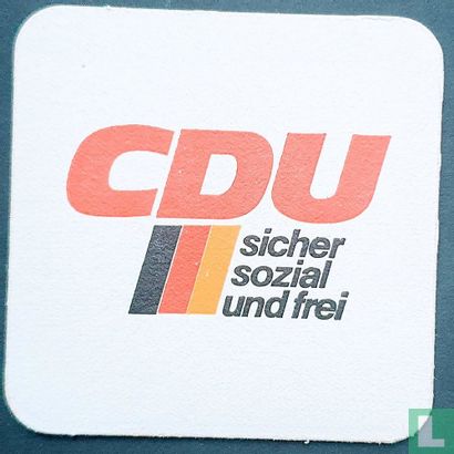 CDU - Sicher sozial und frei 9,3 cm - Image 1