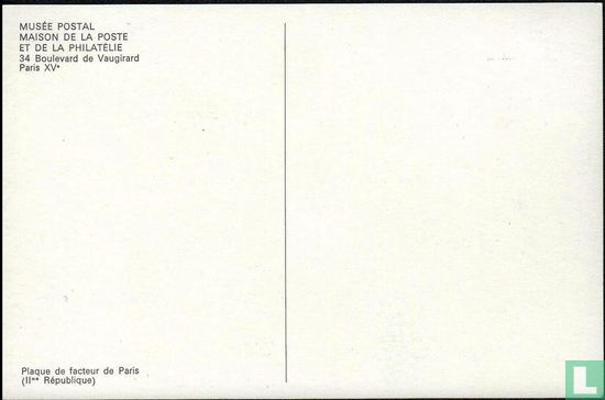 Briefträgerplakette  - Bild 2