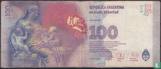Argentinien 100 Pesos (Fàbrega, Boudou) - Bild 2