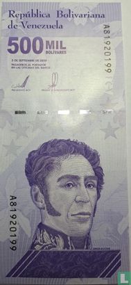 Vénézuela 500000 bolivars - Image 1