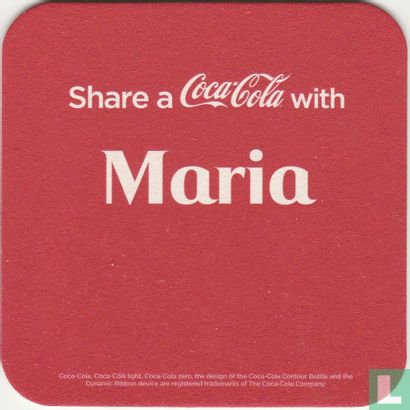 Share a Coca-Cola with  Benjamin /Maria - Afbeelding 2