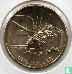 Australië 1 dollar 2021 "P - Pavlova" - Afbeelding 2