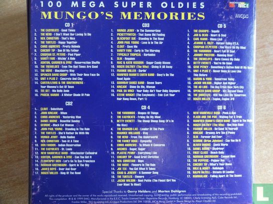 Mungo's Memories (100 mega super oldies) - Bild 2