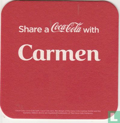 Share a Coca-Cola with  Carmen / Valentin - Afbeelding 1