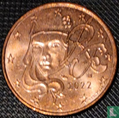 Frankrijk 5 cent 2022 - Afbeelding 1