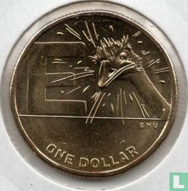 Australia 1 dollar 2021 "E - Emu" - Image 2