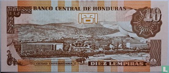 Honduras 10 Lempiras - Bild 2