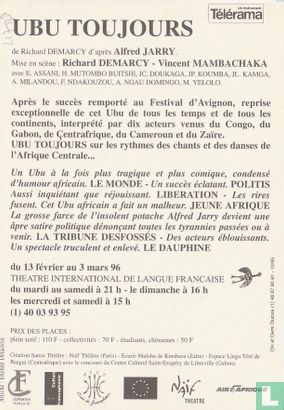 théâtre international de langue française - UBU toujours - Bild 2
