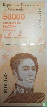 Venezuela 50000 Bolívares  - Afbeelding 1
