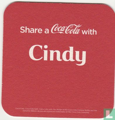 Share a Coca-Cola with Cindy / Mike - Image 1