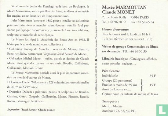 Musée Marmottan - Claude Monet - Bild 2