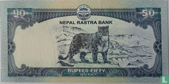 Nepal 50 Rupees  - Afbeelding 2