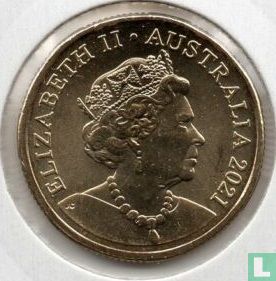 Australië 1 dollar 2021 "Q - Queen Victoria market" - Afbeelding 1