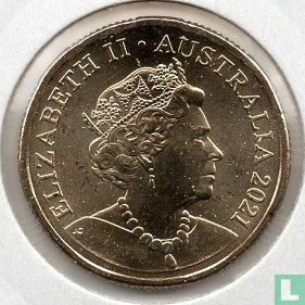 Australie 1 dollar 2021 "H - Home and away" - Image 1