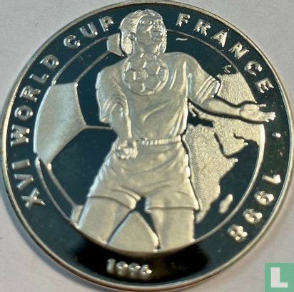 Laos 50 kip 1996 (PROOF - type 3) "1998 Football World Cup in France" - Afbeelding 1