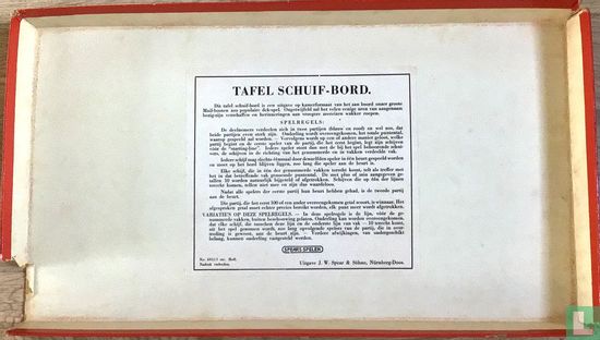 Table shuffle-board - Tafel schuif-bord - Image 3