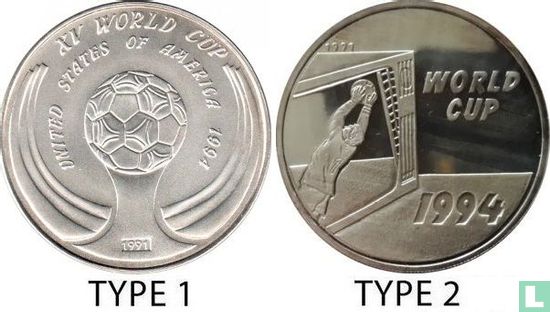 Laos 50 kip 1991 (PROOF) "1994 Football World Cup in United States" - Afbeelding 3