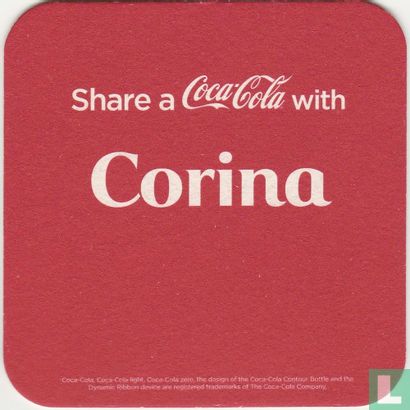  Share a Coca-Cola with Corina /Simon - Afbeelding 1