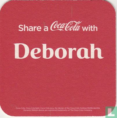  Share a Coca-Cola with Deborah /Rahel - Afbeelding 1