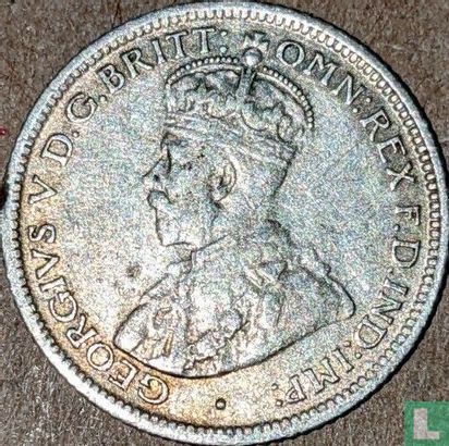 Britisch Westafrika 6 Pence 1913 (ohne H) - Bild 2