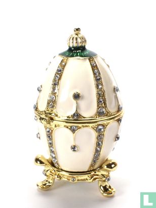 Fabergé-stijl "Eieren van de Czars Collectie" - Afbeelding 1