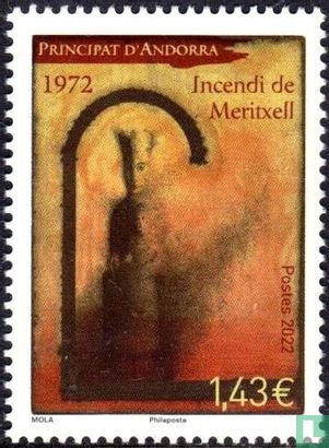 1972 Brand in het heiligdom van Meritxell