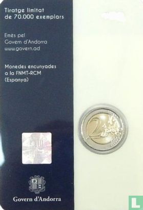 Andorra 2 Euro 2022 (Coincard - Govern d'Andorra) "Legend of Charlemagne" - Bild 2