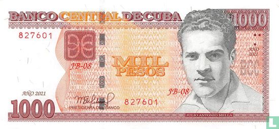 Cuba 1000 Pesos 2021 - Image 1